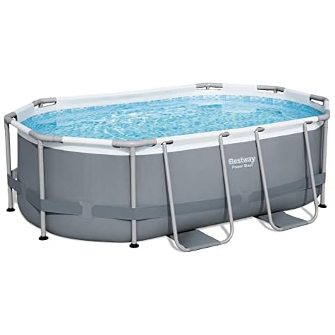 Piscina Desmontable Tubular Power Steel Oval Cover