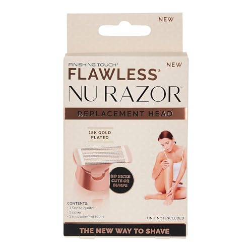 Finishing Touch Flawless Nu Razor Replacement Blade, Rose Gold