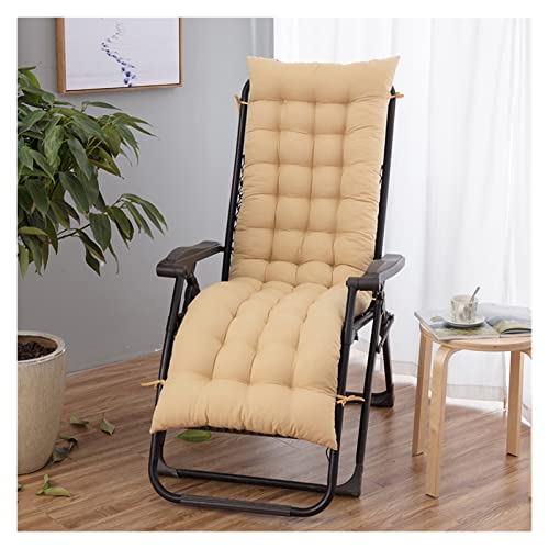 Chaise longue de patio et son coussin épais pour vos détentes au jardin