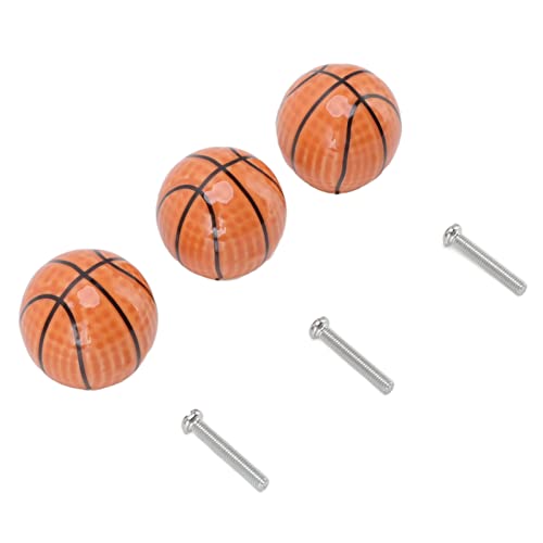 Aoutecen Basketball Cabinet Knobs, Elegant Look Sports Theme Cabinet Knobs Decoration For Bookcases For Closets #TOP16