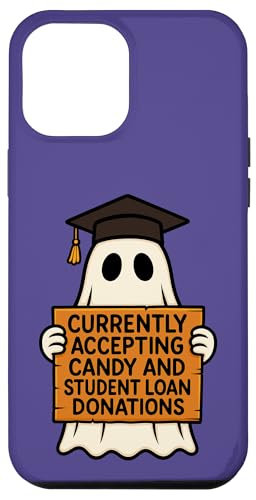 Currently Accepting Candy Student Loan Ghost Case for iPhone 12 Pro Max