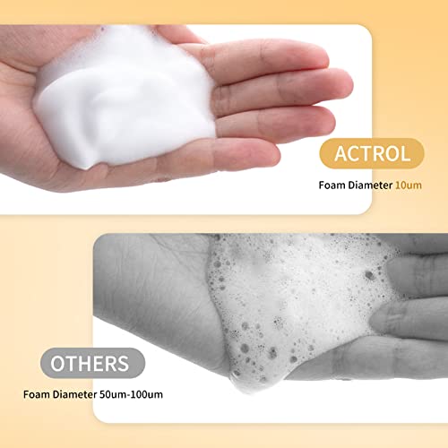 ACTROL Creme de limpeza de cílios concentrado 50 ml profissional extensões de cílios shampoo espuma