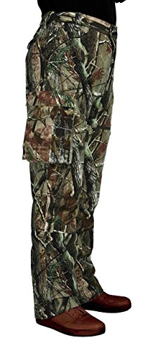 Krumba Men's Camouflage Hunting Windproof Waterproof Seam Sealed Pant Camo2 L #TOP1