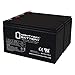 12V 7Ah F2 Replacement Battery for APC RBC123 UPS - 2 Pack