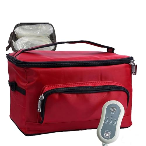 Portable Peritoneal Dialysis Fluid Warmer Bag, Adjustable 36-45℃ PD Heating Bag for Home, Car & Travel Use, Dialysis Solution Heater for Care