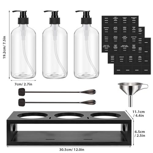 Syrup Dispenser for Coffee Bars