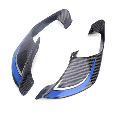 Ailerons carénage R1 R1M 2020-2025 fixes en plastique ABS noir