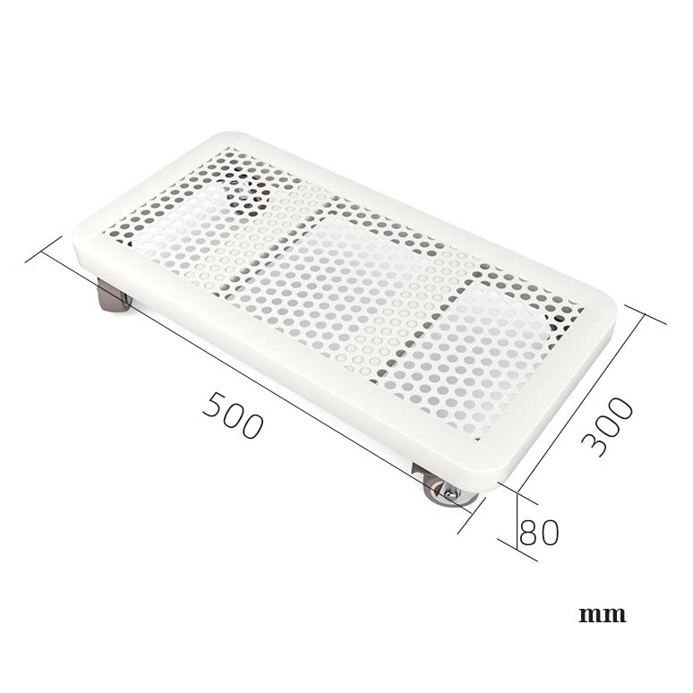 Soporte para CPU con ruedas bloqueables, carrito de suelo móvil para uso doméstico y de oficina