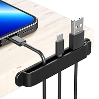 ケーブルホルダー Amazon | PZOZ 3個入り ケーブルホルダー PC製 ケーブルクリップ 11穴