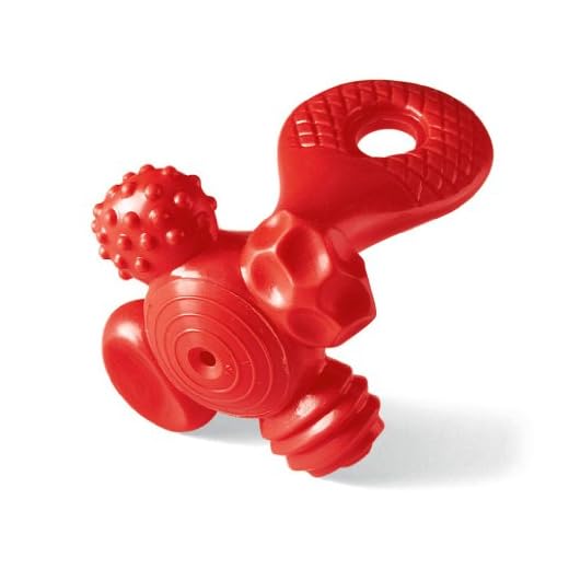 Discovery Toys Super Yummy Teether | 5 Teething Knobs Training for Infant, Baby, and Toddler | BPA-Free Soothing Teething Toy from Birth