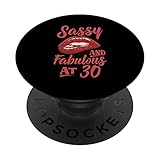 Photo Gallery sassy and fabulous at 30 - cool 30th birthday girls gift popsockets popgrip intercambiabile Photo Gallery sassy and fabulous at 30 - cool 30th birthday girls gift popsockets popgrip intercambiabile