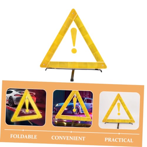 Triángulo de Señalización Reflectante Plegable para Emergencias miniatura 3
