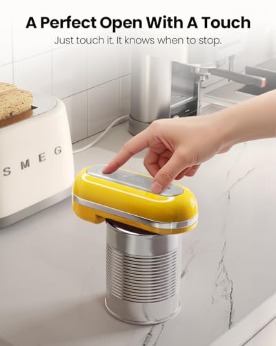 Ouvre-boîte électrique Canslab rétro rechargeable USB avec indicateur LED de batterie