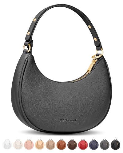 Vantamo Crescent Bags For Women with RFID Protection, Half Moon Clutch Purses for Women with...