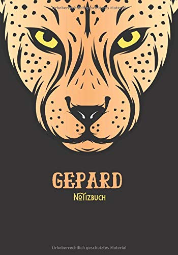 Gepard: Notizbuch