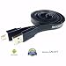 Micro USB Cable Samsung 3ft Charger Cable for Android - High Speed 2amp Charging Data Cord. Best Heavy Duty Black for OEM Galaxy LG. Lifetime Replacement...