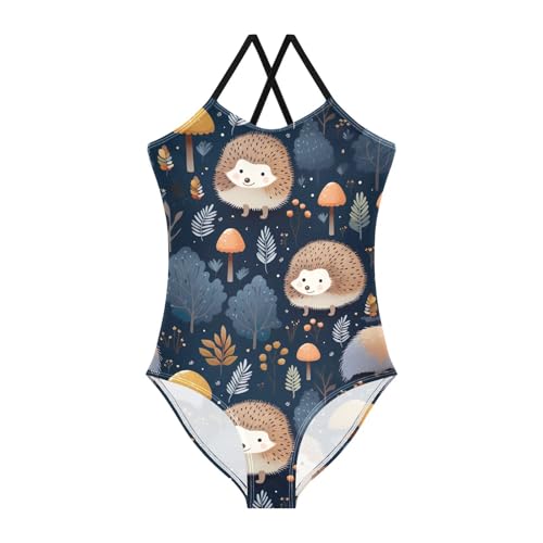 Cute Hedgehog Girls One Piece Swimsuit Beach Swimwear 20857629