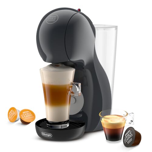 NESCAFÉ DOLCE GUSTO Piccolo XL, Macchina caffè e bevande, De'Longhi | Macchina manuale per Caffè e Bevande in capsula NESCAFÉ DOLCE GUSTO, con serbatoio da 1,2 L, colore antracite