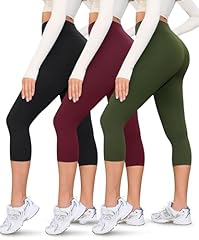 3 Packs - Black/Wine Red/Olive Green