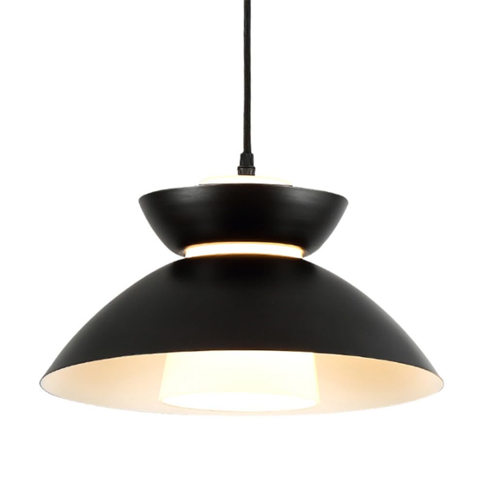 Nordic LED żyrandol jadalniany do restauracji, 12,6-calowy, nowoczesny, minimalistyczny żyrandol do sypialni i gabinetu, wykonany z kutego żelaza, odpowiedni do baru, kawiarni, hotelu, biznesu