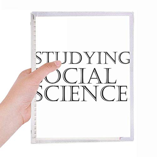 Carnet de notes en spirale rechargeable au quotidien en sciences sociales