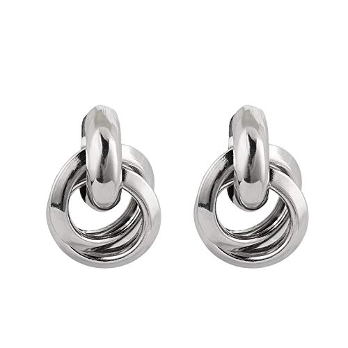 Boucles d'oreilles géométriques dorées pour un mariage élégant en été