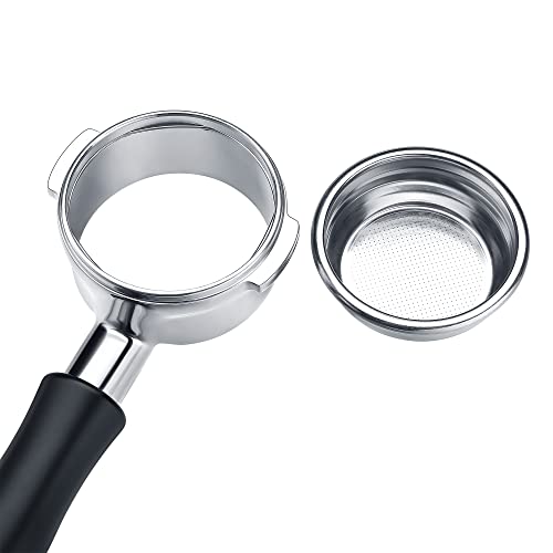 Image of Normcore 58mm Bottomless Portafilter | Bottomless Naked Portafilter | Filter Basket Included | Fits Breville Dual Boiler Espresso Machine BES900XL, BES920XL, BES980XL, BES990BSS