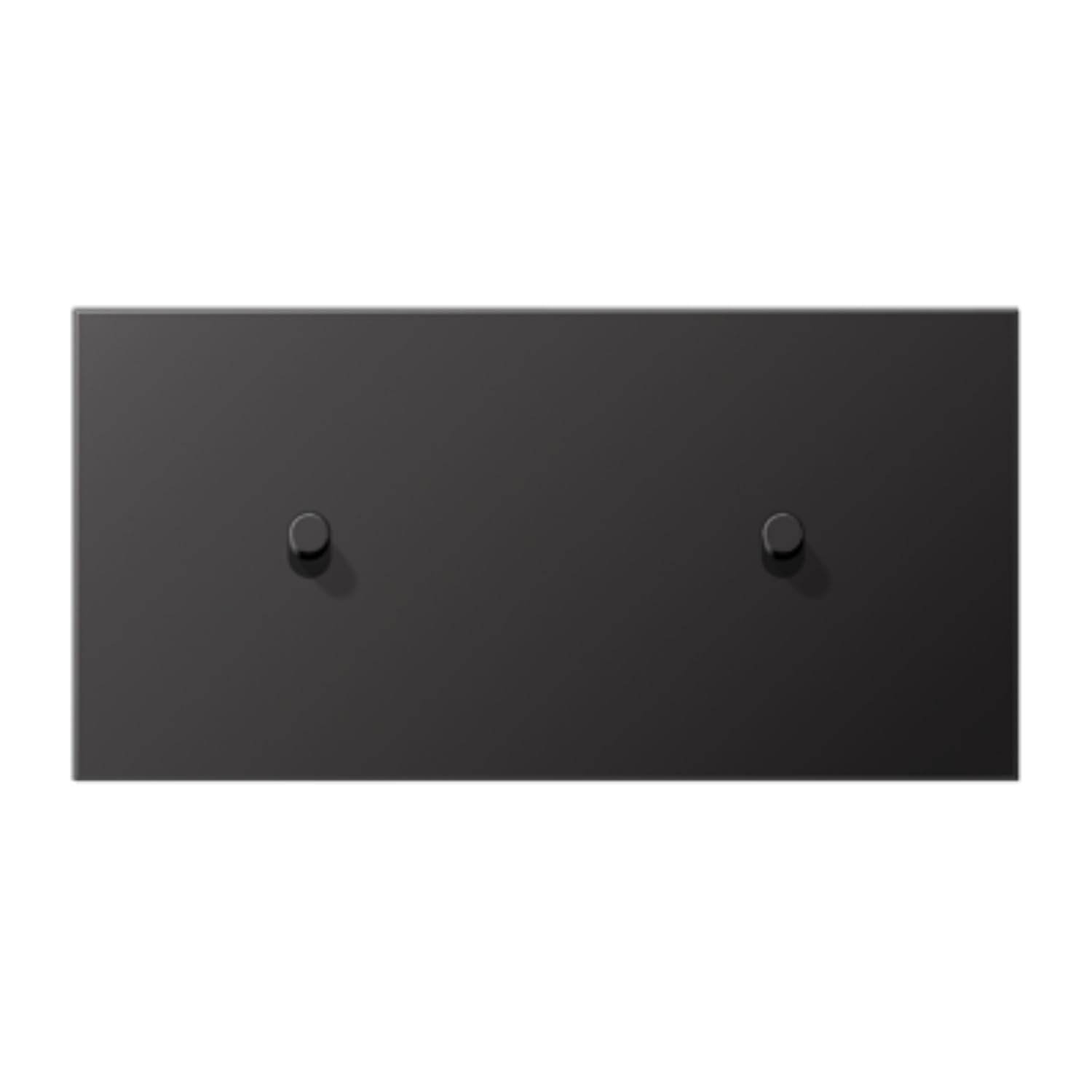 Placa horizontal 2x2 pal. cilindro 1912 dark embellecedor doble AL12-200DR01 1