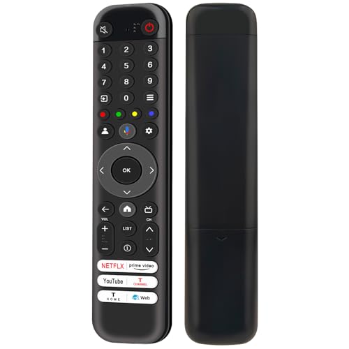 Beyution Controle remoto de substituição adequado para TCL Mini LED LCD Smart TV 85C845 85C645 75C645 65C645 75C845 65C845 85C745 75C745 65C745 55C845 43LC645 5 55 °C 645 50C645 43C645 (sem função de