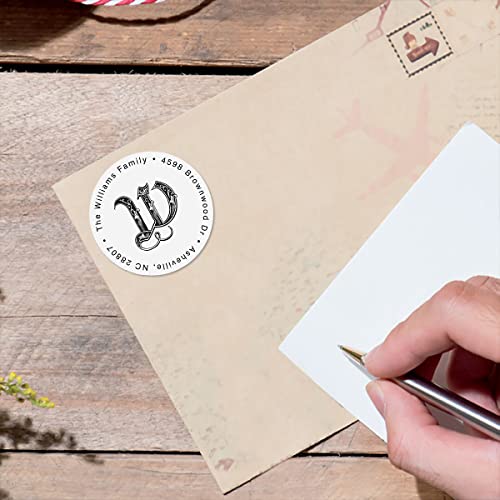 Initial Choice Self-Adhesive, Flat-Sheet Round Address Labels #TOP1