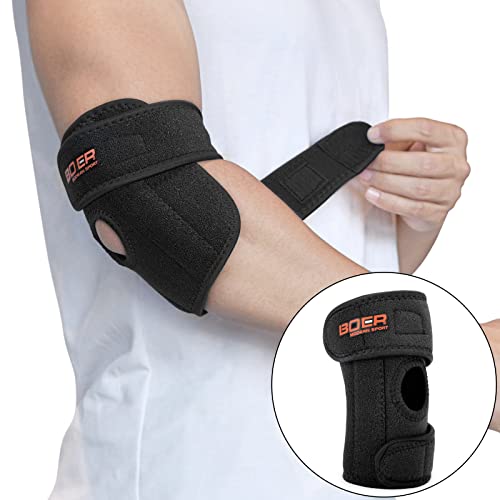 Visenta Elbow Brace Elbow Brace Compression Sleeve For Men & Women, Arm Support Sleeves For Tendonitis, Tennis & Golfers Elbow Treatment, Arthritis, Workout, Weight Lifting #TOP6