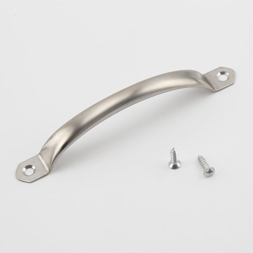 Bouton de meuble en acier inoxydable pour tiroirs et placard de cuisine
