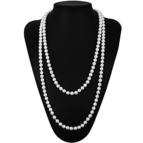 Xuhan 1920s Flapper Costume Accessories Set for Women Headband Earrings Necklace Gloves Cigarette Holder (a03)