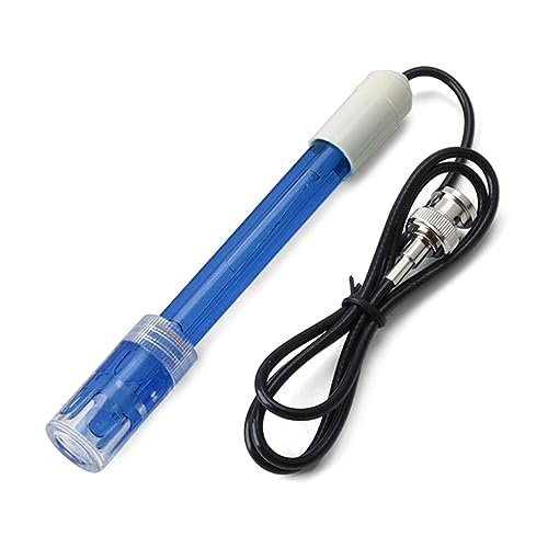 JzcsdkSIL Portable Electrode Probe With 70cm Cable BNC Connector For Aquarium Hydroponics Plant Pool Electrode Sensor 1pc 0-14ph Electrode Probe