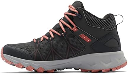 Columbia Women's Peakfreak II Mid Outdry, Dark Grey/Dark Coral, 9 | Image 7