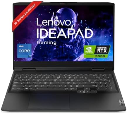 Lenovo IdeaPad Gaming 3 12th Gen Intel Core i5-12450H 15.6" (39.62cm) FHD IPS Gaming Laptop (16GB/512GB SDD/NVIDIA RTX 3050 4Gb/120Hz/Win11/Office 21/Backlit/3months Game Pass/Grey/2.3Kg), 82S9014LIN