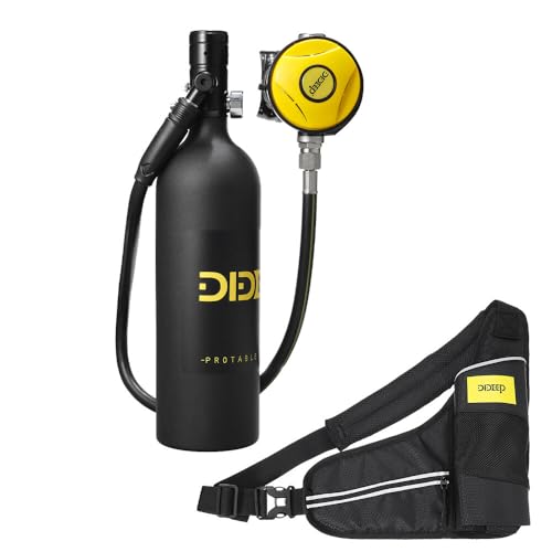 WnewTools X4000 Pro 1L Scuba Diving Tank Set Cylinder Oxygen Tank Underwater Mini Freedom Breath Equipment