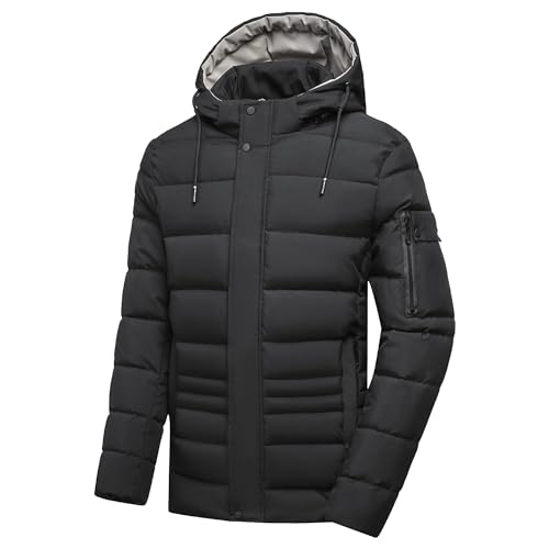 Manteau de duvet chaud pour homme idéal pour affronter l'hiver en ville et en montagne