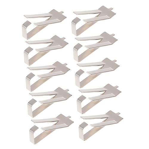 Gatuida 10pcs Glass Bed Spring Turn Clips for Printer Accessories Glass Bed Clip for Ender Pro for Build Plate