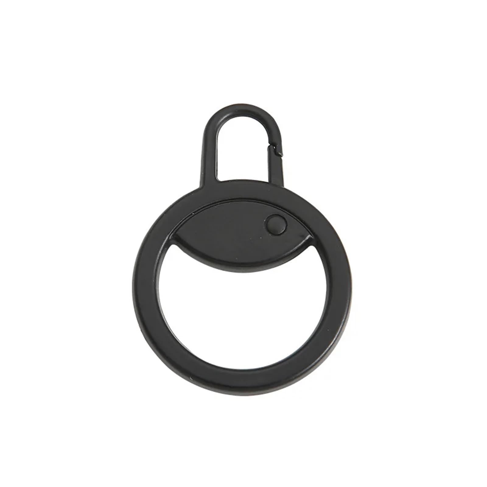 Reemplazo del tirador de cremallera, Tirador de cremallera, 5 uds., Kit de reparación de deslizador de cremalleras, reemplazo de cremallera de Metal redondo, accesorios de costura for ropa artesanal,
