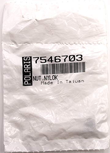 Polaris GEM Nylok Nut, Genuine OEM Part 7546703, Qty 1