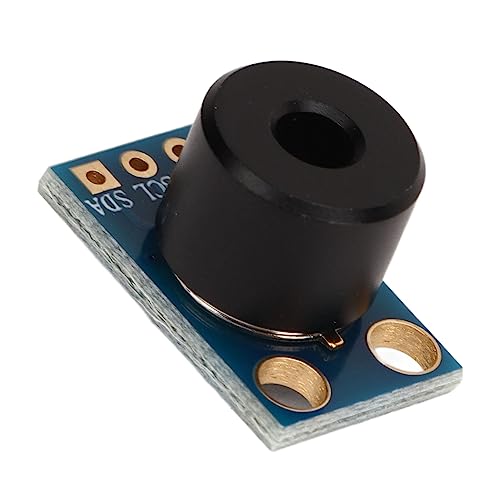 Infrarot Temperatursensormodul MLX90614, -70 bis 382,2 °C IR-Sensor-Steuermodul Berührungsloser Temperaturdetektor GY 906 BCC MLX90614ESF, für Klimaanlagen, Bewegungserkennung