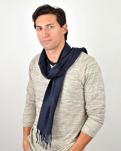 Image of boxed-gifts Cold Weather Winter Scarves for Men & Women - Cashmere Like Acrylic Long Soft Scarves