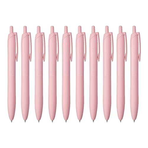 Caneta esferográfica Uni Jetstream única, equipada com tinta Lite Touch de 0,5 mm (preta), edição li