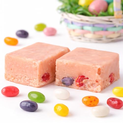 June Street Market Gourmet Fudge, Crafted for Indulgence, Made with Real Butter, 6 oz. (Jelly Bean)