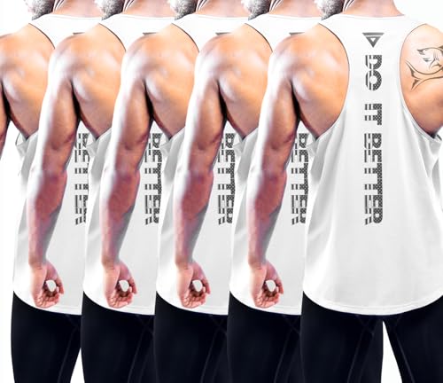 Maillot de corps homme sans manches Boyzn, lot de débardeurs pour le sport et la musculation