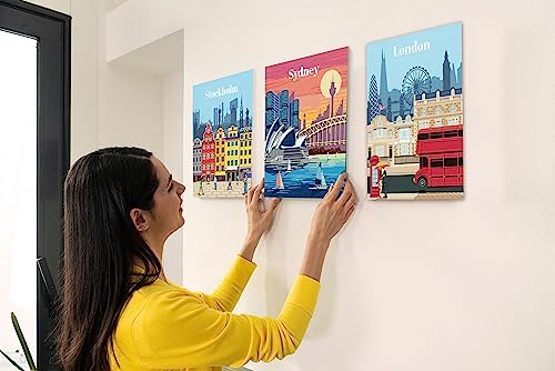 Ravensburger – CreArt 24x30 cm– Sydney – Loisir créatif – Peinture par numéros – Adulte – Activité détente et créative – Dès 12 Ans – 23526 – Version française