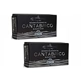 Le Acciughine® | Filetti di Acciughe Mar Cantabrico in Olio di Oliva | Acciughe Selezionate Cantabrico Lavorate a Mano | Acciughe Cantabrico - 2 Lattine (Netto 2 x 50 Gr)