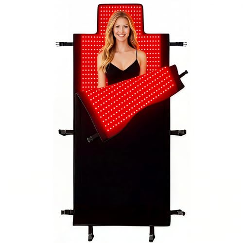 2026-Upgraded-All-in-One-Red-Light-Therapy-Mat-Full-Body-FSA-HSA-Eligible75-x-35-Medical-Grade-TPU-Red-Light-Blanket-with-2600-Dual-Wavelength-LEDs-660nm-Red-850nm-NIR-for-Pain-Relief 2026 Upgraded All-in-One Red Light Therapy Mat Full Body, FSA & HSA Eligible,75” x 35” Medical-Grade TPU Red Light Blanket with 2600 Dual-Wavelength LEDs (660nm Red & 850nm NIR) for Pain Relief - Image 1