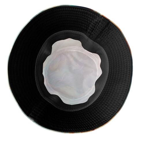 Image of Bucket Hat for Women Men, Fashion Print Outdoor Beach Hat Packable Sun Cap for Travel Hiking